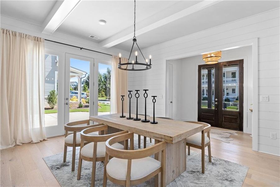 Furnished interior view inside a new home in Vickery, Cumming (Image 12). Furnished interior view inside a new home in Vickery, Cumming (Image 12).