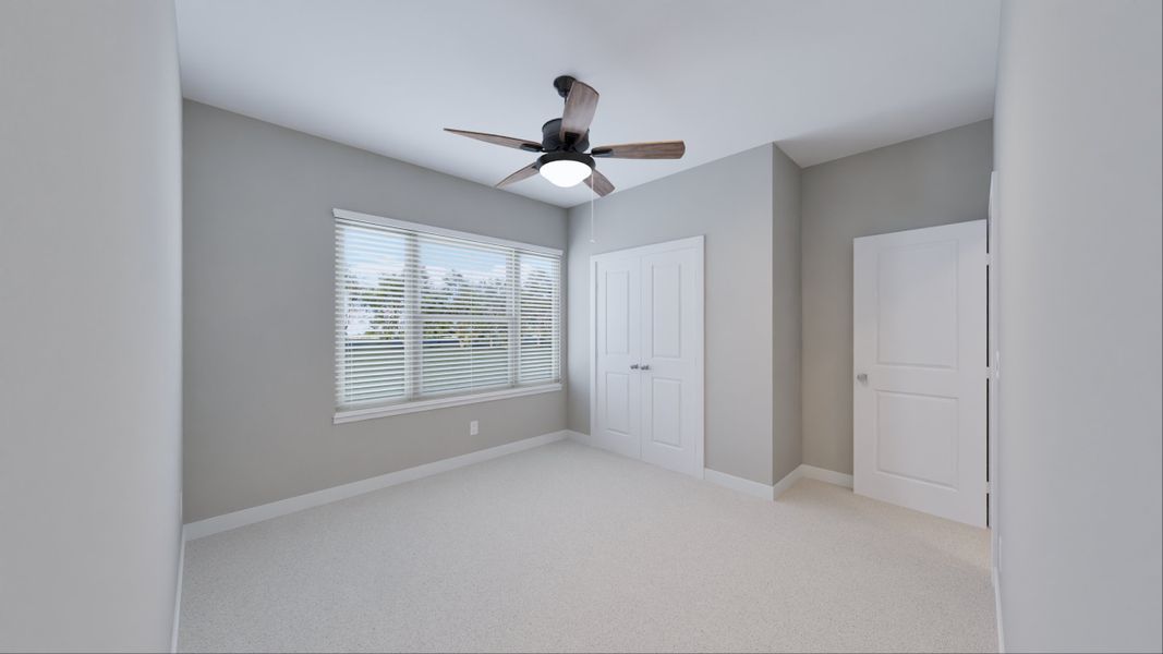 Representative unfurnished interior of a home built from the Newport by Tricoast Homes in Summer Place  35', Montgomery (Image 50).