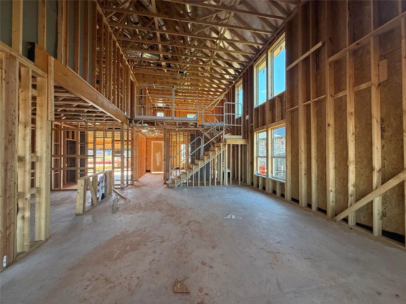 In-progress construction of a new home in Sunterra 50s, Katy, TX (Image 23). In-progress construction of a new home in Sunterra 50s, Katy, TX (Image 23).