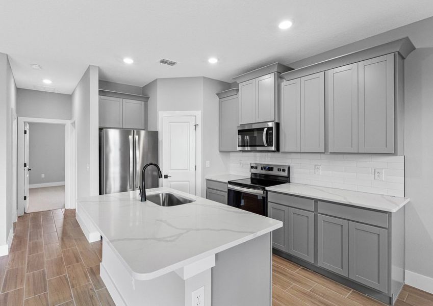 Meal prep just got a whole lot easier in this gorgeous kitchen