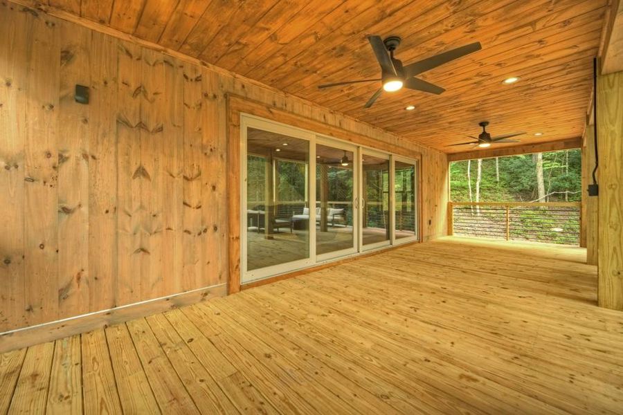 Exterior details and patio area of a home in , Cherry Log (Image 21). Exterior details and patio area of a home in , Cherry Log (Image 21).