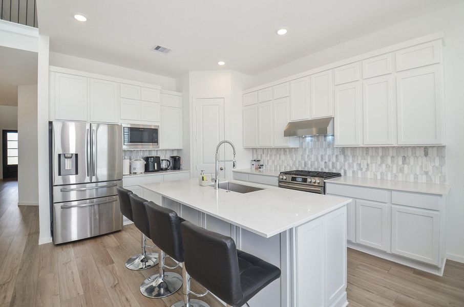 Furnished interior view inside a new home in Anniston, Katy (Image 15).