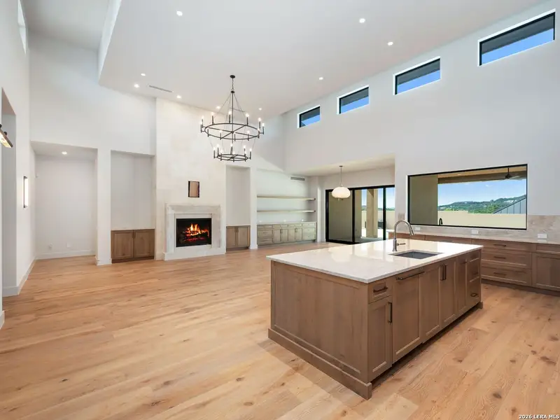 Furnished interior view inside a new home in , San Antonio (Image 12).
