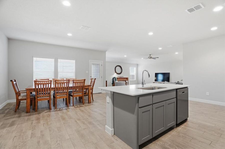 Furnished interior view inside a new home in Sandstone Estates, Granbury (Image 30).