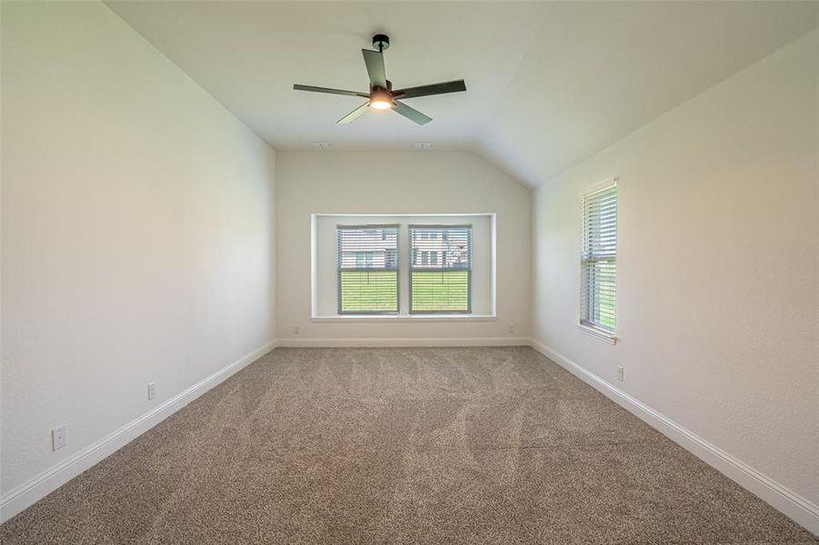 Oversized primary suite. Oversized primary suite.