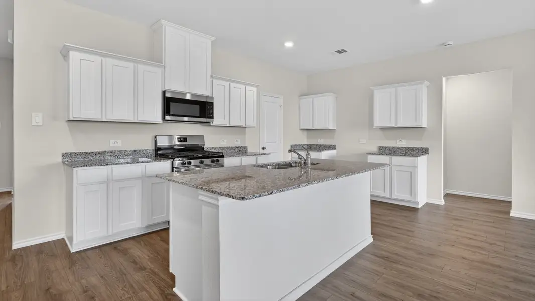 Furnished interior view inside a new home in Windrose, Pilot Point (Image 3).