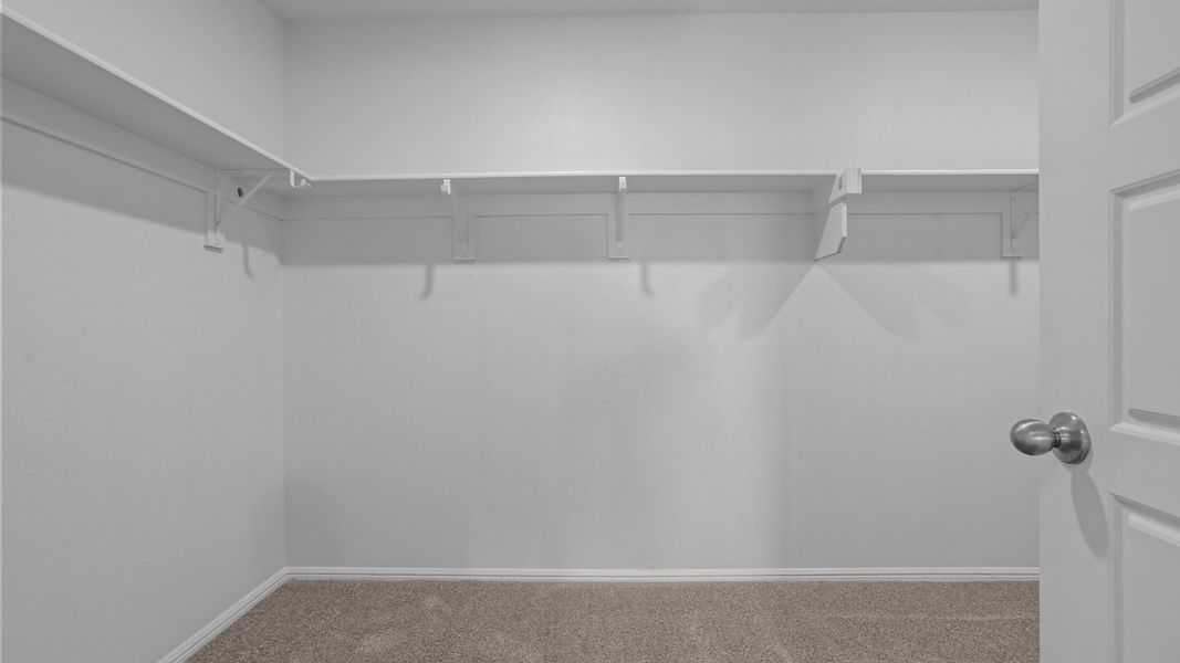 Representative furnished interior of a home built from the DENTON by D.R. Horton in Faculty Row, Abilene (Image 11).