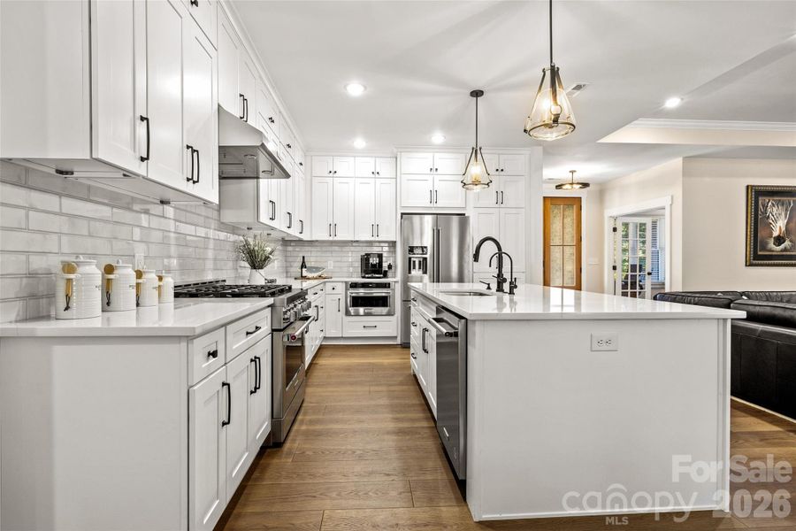 Furnished interior view inside a new home in , Denver (Image 15).