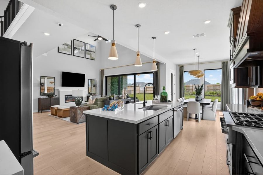 Representative furnished interior of a home built from the Vincent by Taylor Morrison in Ryehill, Rosenberg (Image 9).
