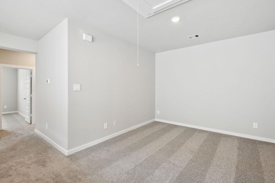 Photo is not of the actual home, but is an inspirational photo of builder’s model home and may depict options, furnishings, and/or decorator features that are not included