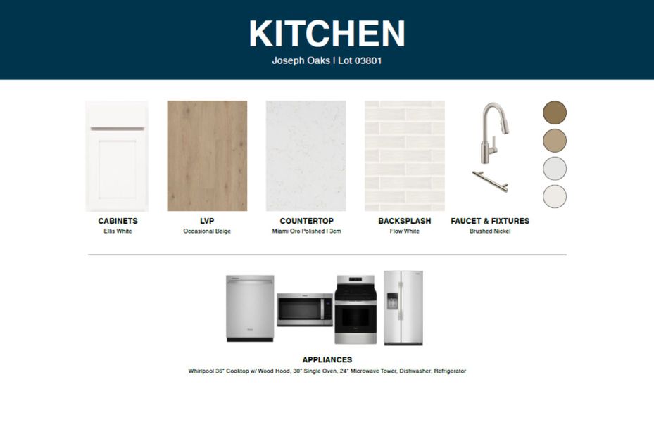 Sample of building materials used in homes in Joseph Oaks, Jacksonville (Image 15).