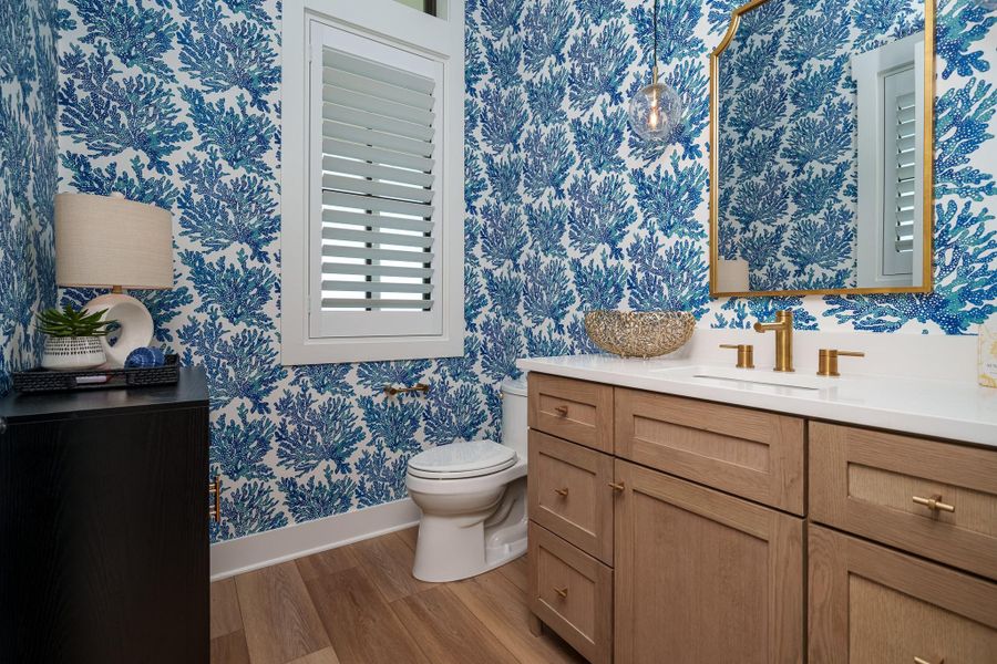 Half bath on third floor Half bath on third floor
