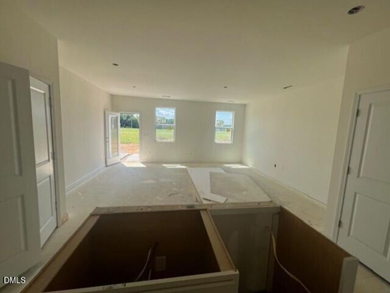 In-progress construction of a new home in Townes at North Main, Lillington, NC (Image 26).