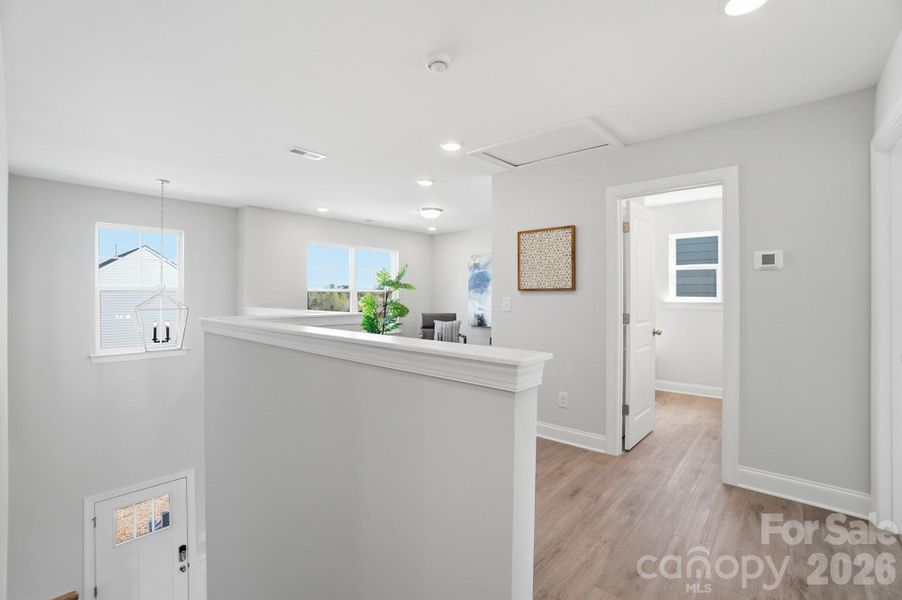 Furnished interior view inside a new home in The Meadows at Laurelbrook, Sherrills Ford (Image 34).