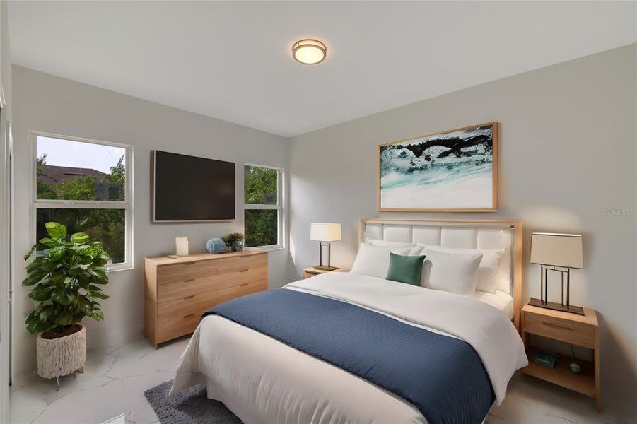 Furnished interior view inside a new home in , Rotonda West (Image 5).