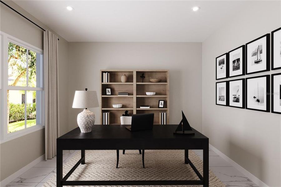 Furnished interior in a model home at Lake Mattie Preserve Estates in Auburndale (Image 12). Furnished interior in a model home at Lake Mattie Preserve Estates in Auburndale (Image 12).
