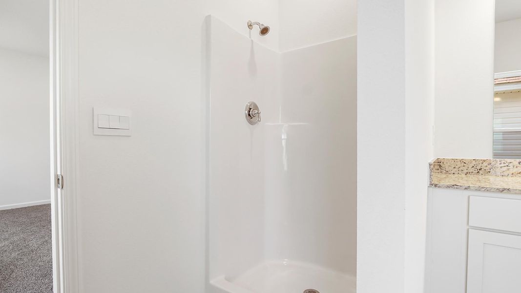 Representative unfurnished interior of a home built from the Cary by D.R. Horton in Owl's Head East, Freeport (Image 21). Representative unfurnished interior of a home built from the Cary by D.R. Horton in Owl's Head East, Freeport (Image 21).