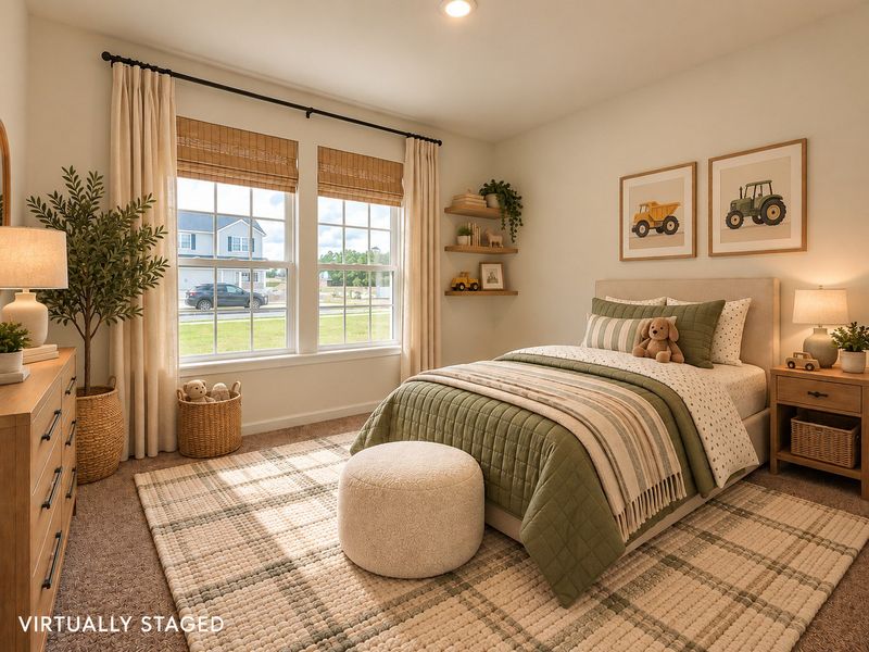 Furnished interior view inside a new home in Doctor's Creek, Ludowici (Image 13).
