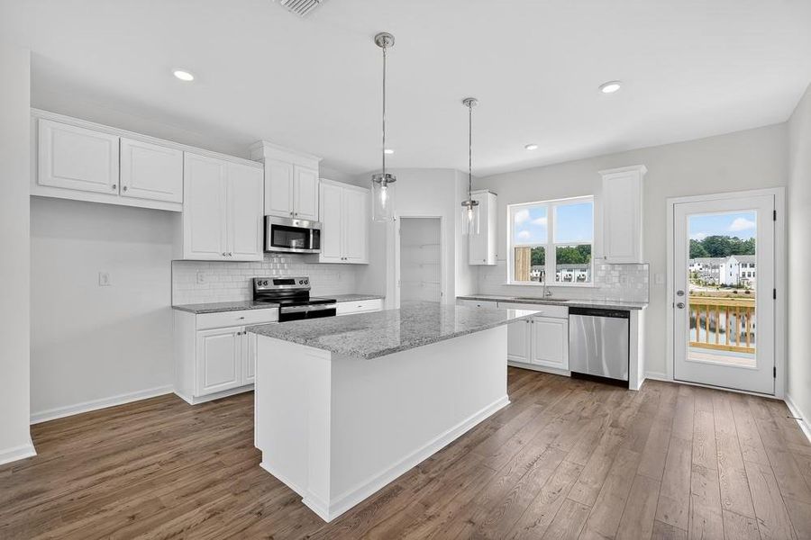 Furnished interior view inside a new home in Rosewood Farm, Lawrenceville (Image 17).