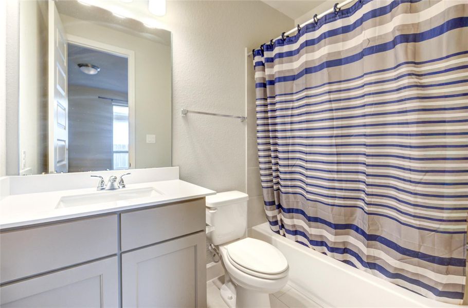 Furnished interior view inside a new home in , Katy (Image 45).