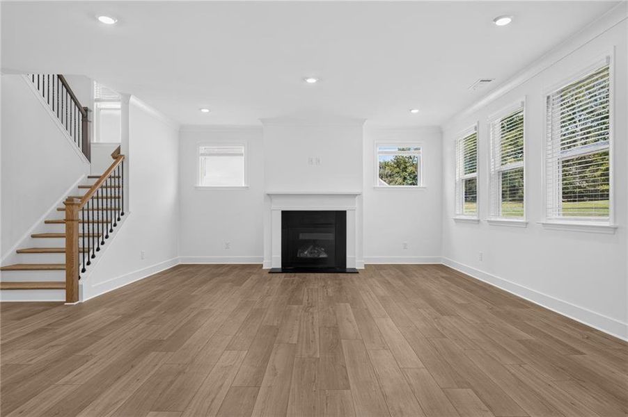 Spacious, unfurnished interior of a new home in Wellington Estates, Madison (Image 16).