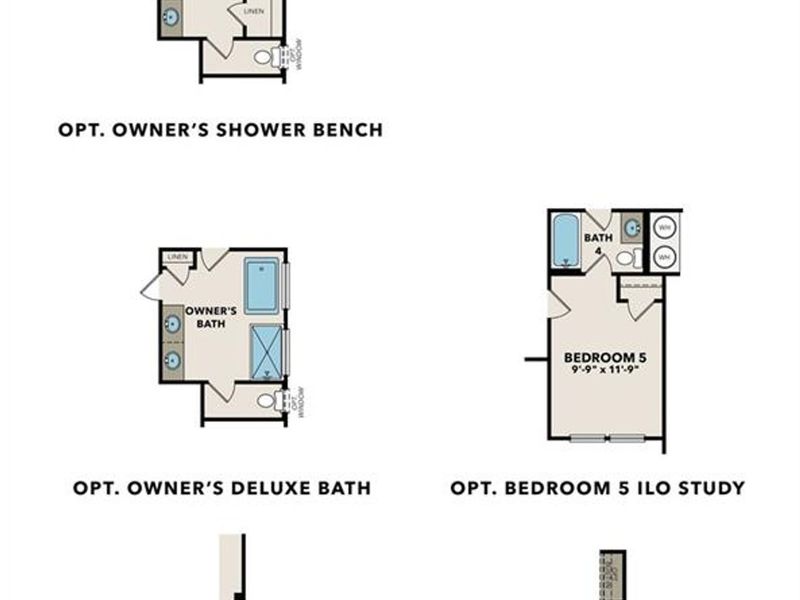 2D floor plan layout of this home in Cedar Farms, Winder, GA (Image 3).