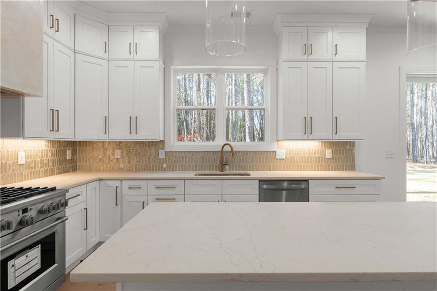 Furnished interior view inside a new home in , Conyers (Image 18).