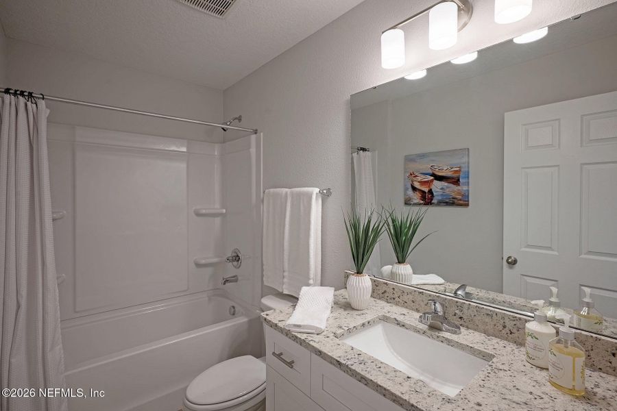 Furnished interior view inside a new home in , Jacksonville (Image 29).
