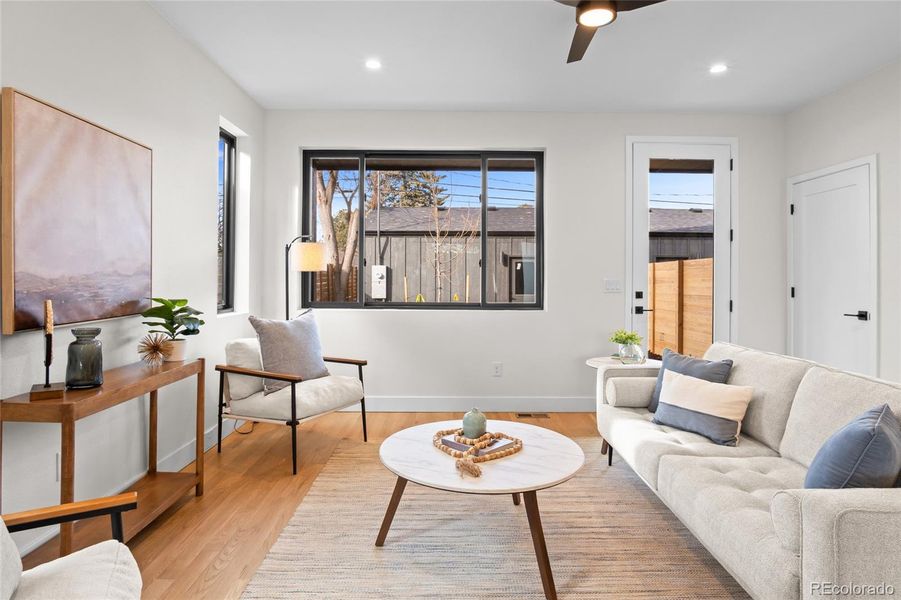 Furnished interior view inside a new home in , Englewood (Image 39). Furnished interior view inside a new home in , Englewood (Image 39).