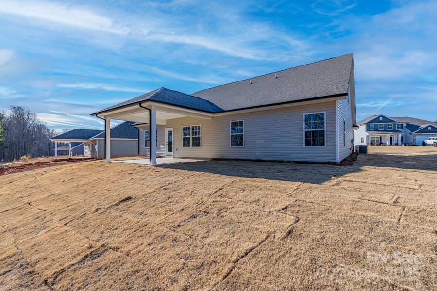 Exterior details and patio area of a home in Kerns Ridge, Salisbury (Image 15).