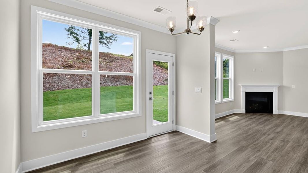 Spacious, unfurnished interior of a new home in Sunset Summits, Spartanburg (Image 21). Spacious, unfurnished interior of a new home in Sunset Summits, Spartanburg (Image 21).