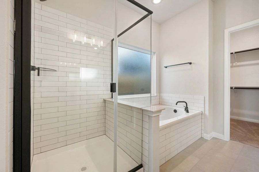 Furnished interior view inside a new home in Patterson Ranch, Georgetown (Image 18).