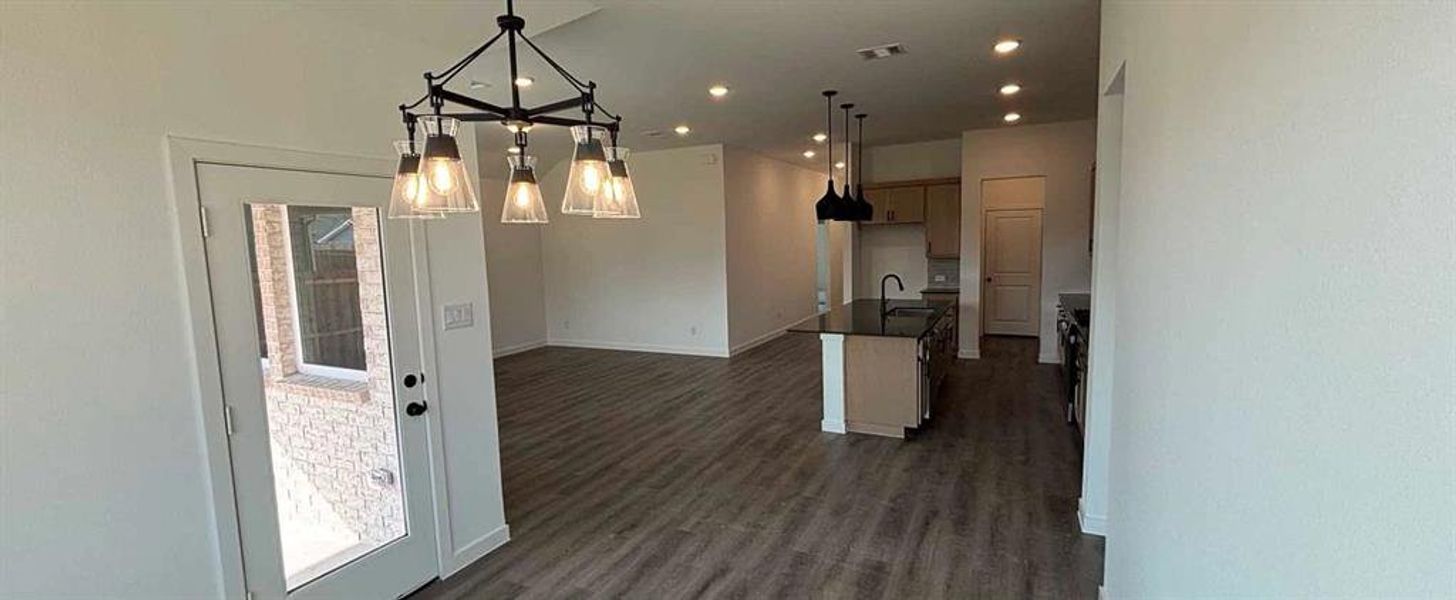 Open Kitchen-Dining Room Construction Progress