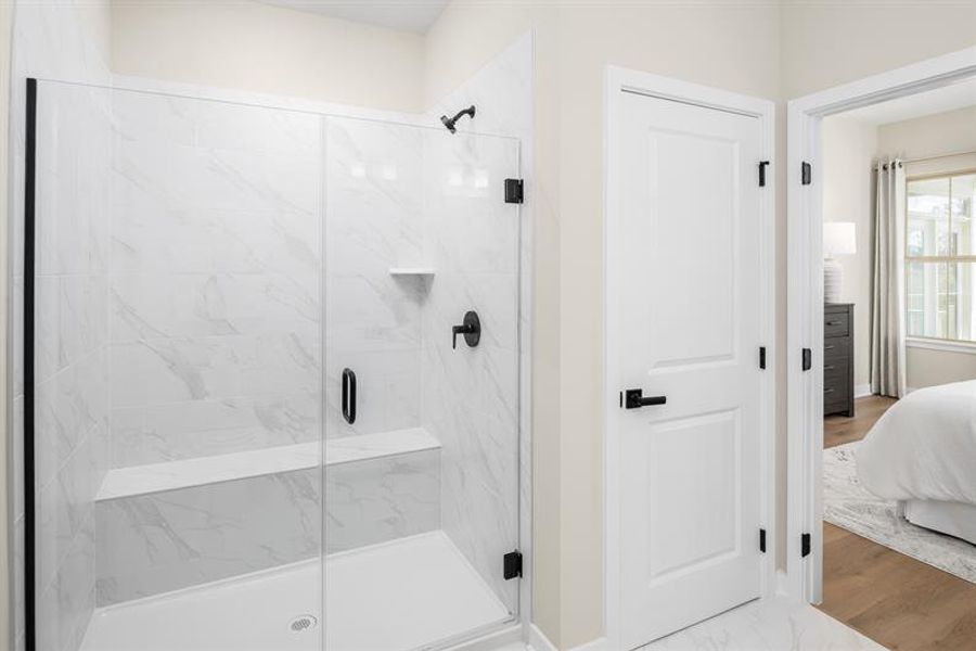 Furnished interior view inside a new home in Newberry 55+, McDonough (Image 12).