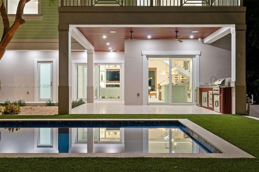 Exterior details and patio area of a home in , Islamorada, Village of Islands (Image 33). Exterior details and patio area of a home in , Islamorada, Village of Islands (Image 33).