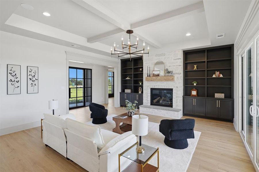 Furnished interior view inside a new home in , Cresson (Image 12). Furnished interior view inside a new home in , Cresson (Image 12).
