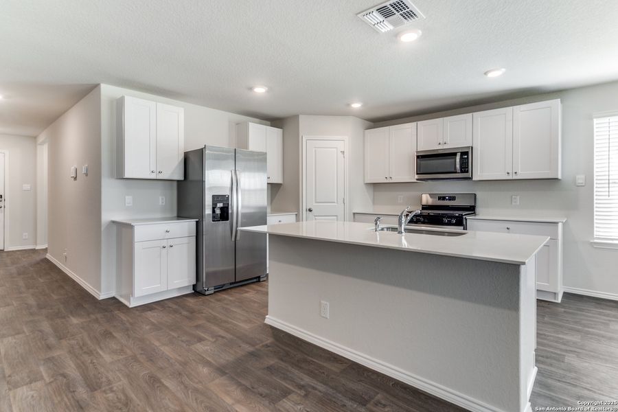 Furnished interior view inside a new home in , San Antonio (Image 13). Furnished interior view inside a new home in , San Antonio (Image 13).