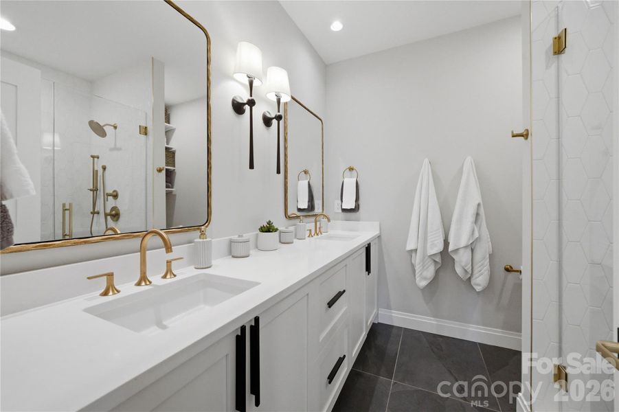 Furnished interior view inside a new home in , Charlotte (Image 33).