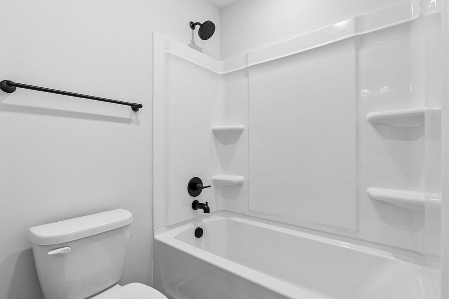 Furnished interior view inside a new home in Brooke Hill, Lewisville (Image 28). Furnished interior view inside a new home in Brooke Hill, Lewisville (Image 28).