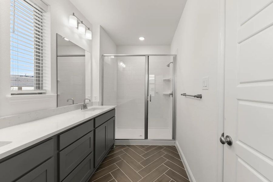 The Larson A Primary Suite Bathroom