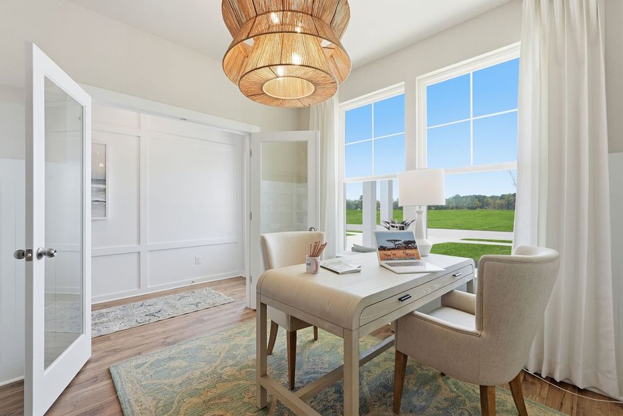 A quiet, dedicated space designed for focus and productivity