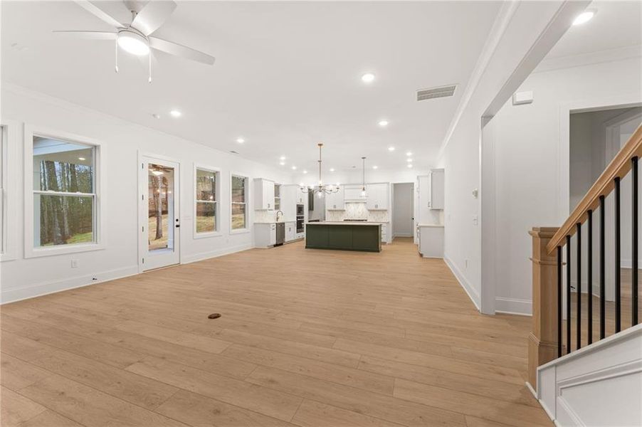 Spacious, unfurnished interior of a new home in The Reserve at Knollwood, Canton (Image 14). Spacious, unfurnished interior of a new home in The Reserve at Knollwood, Canton (Image 14).