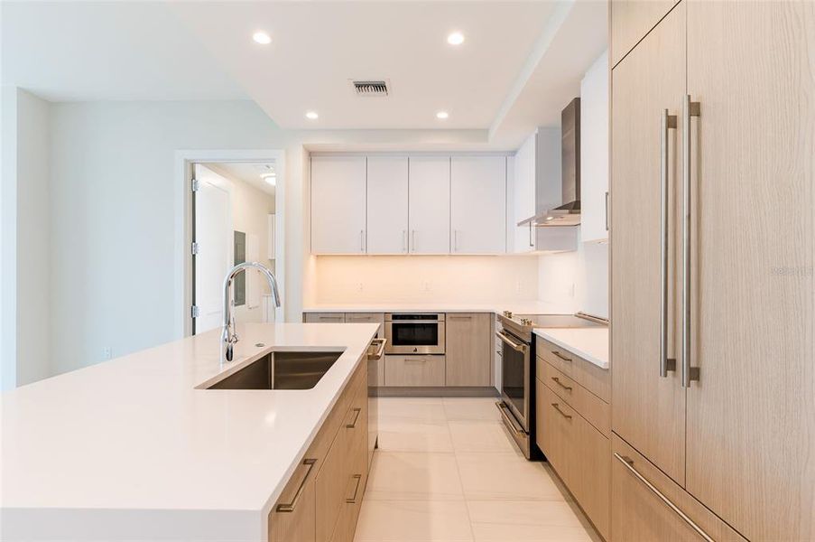 Furnished interior view inside a new home in , St. Petersburg (Image 7).