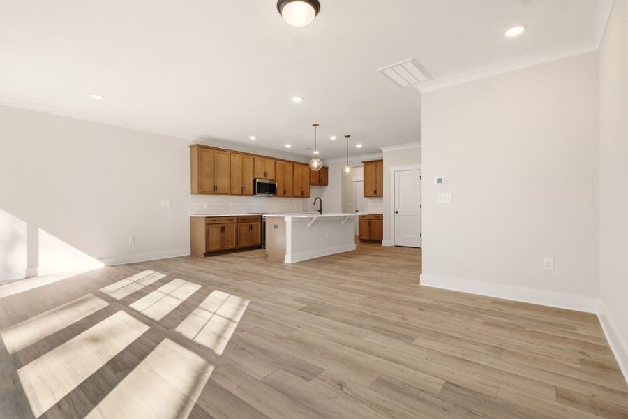 Spacious, unfurnished interior of a new home in Harbor Crossing, Greensboro (Image 24).