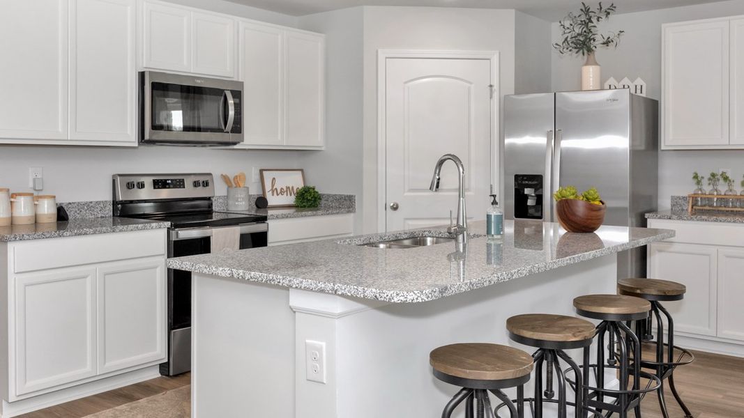 Furnished interior view inside a new home in Bailey Park, Fayetteville (Image 10).