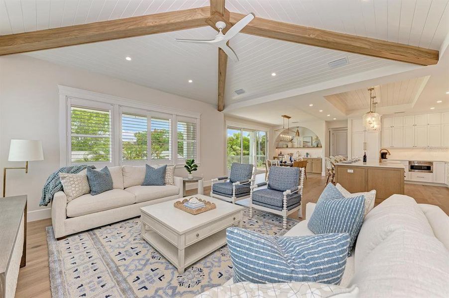 Furnished interior view inside a new home in , Holmes Beach (Image 51).