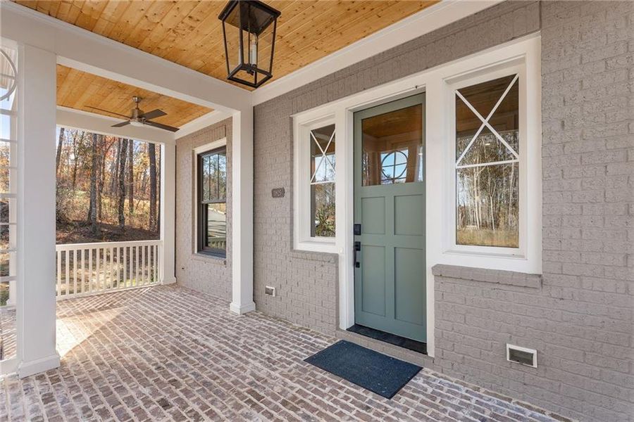 Exterior details and patio area of a home in , Chattahoochee Hills (Image 2).
