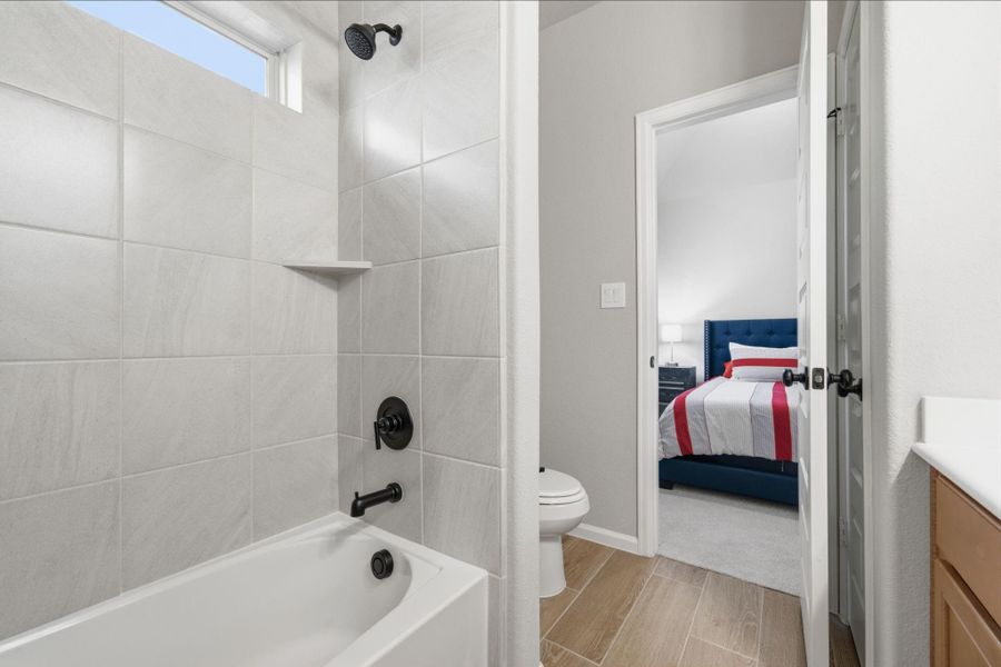 Furnished interior view inside a new home in , Houston (Image 18). Furnished interior view inside a new home in , Houston (Image 18).