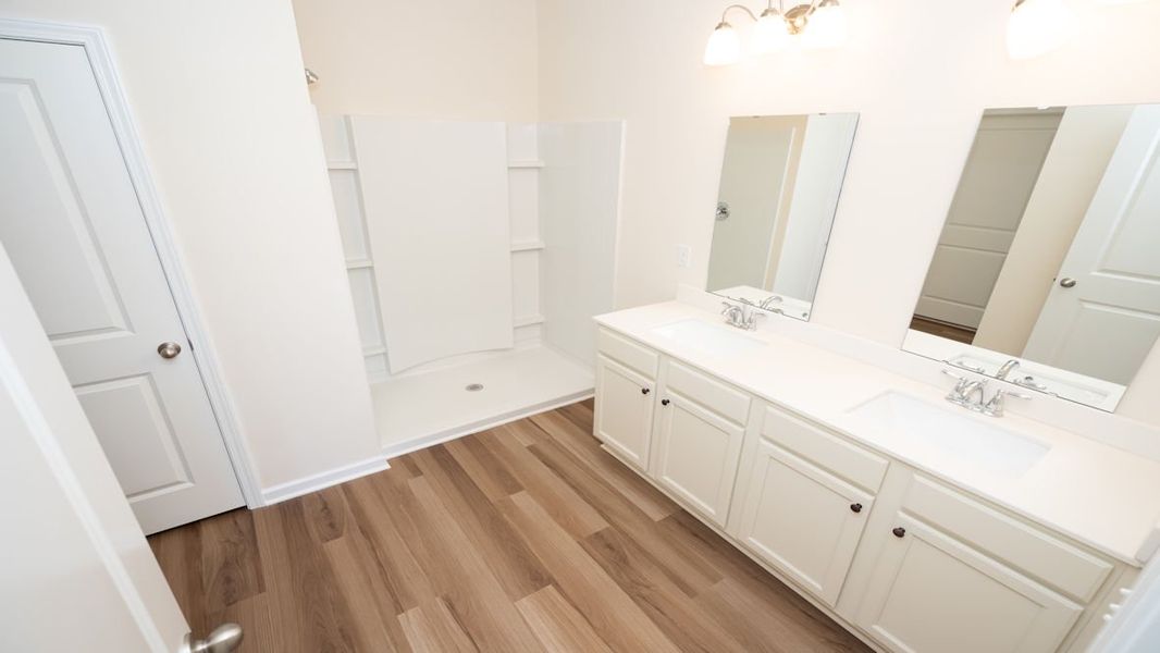 Representative furnished interior of a home built from the CALI by D.R. Horton in Lochaven, Conway (Image 13).