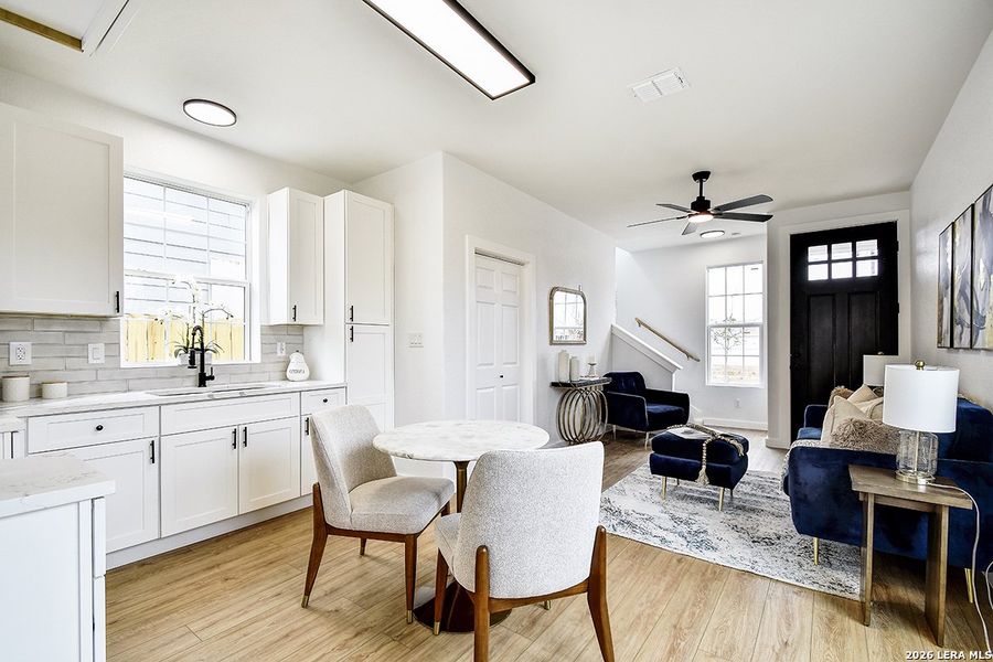 Furnished interior view inside a new home in , San Antonio (Image 7).